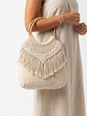 NWOT Boho crochet handbag